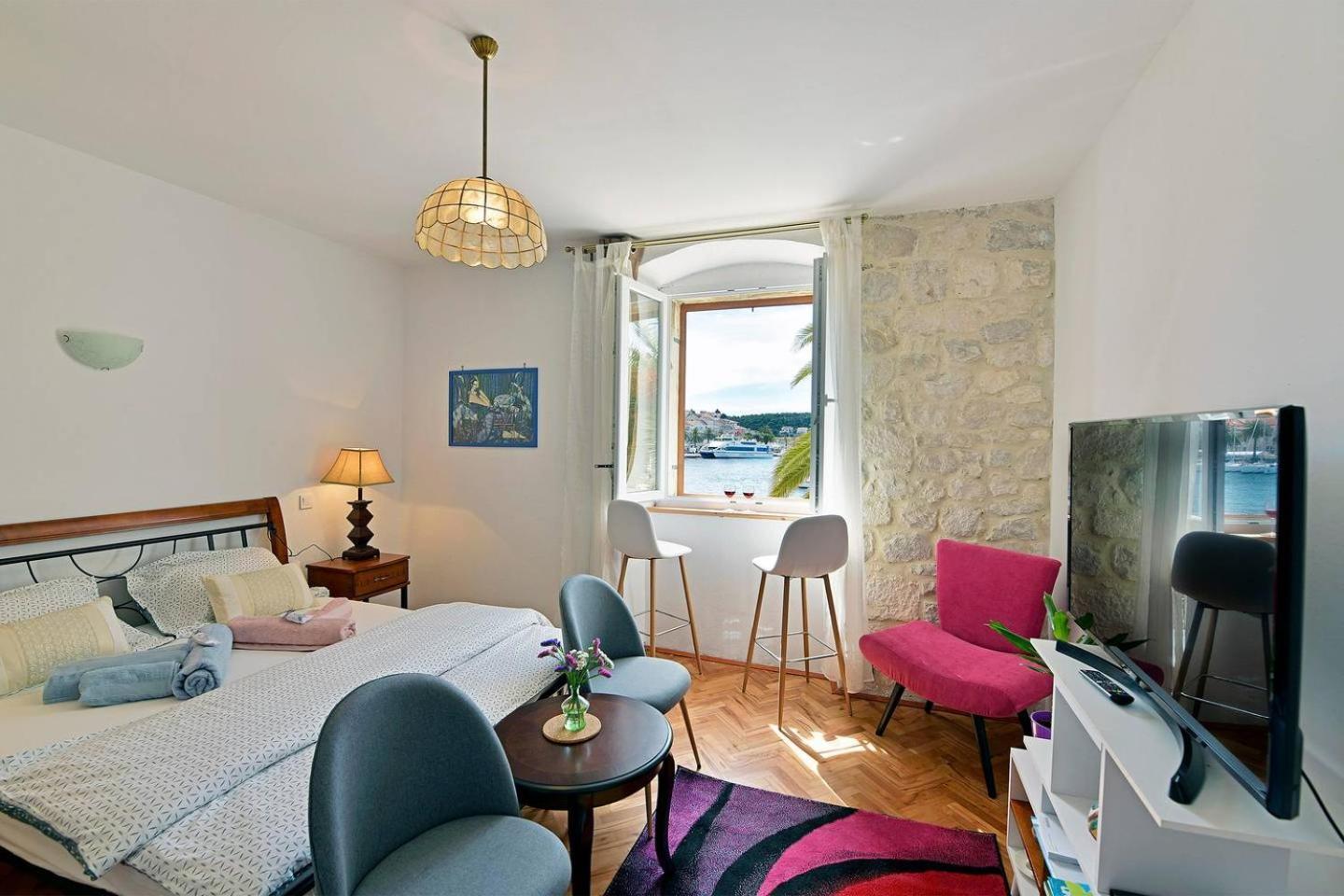 Harmony Room With A Magical Seaview Hvar Town Exterior photo